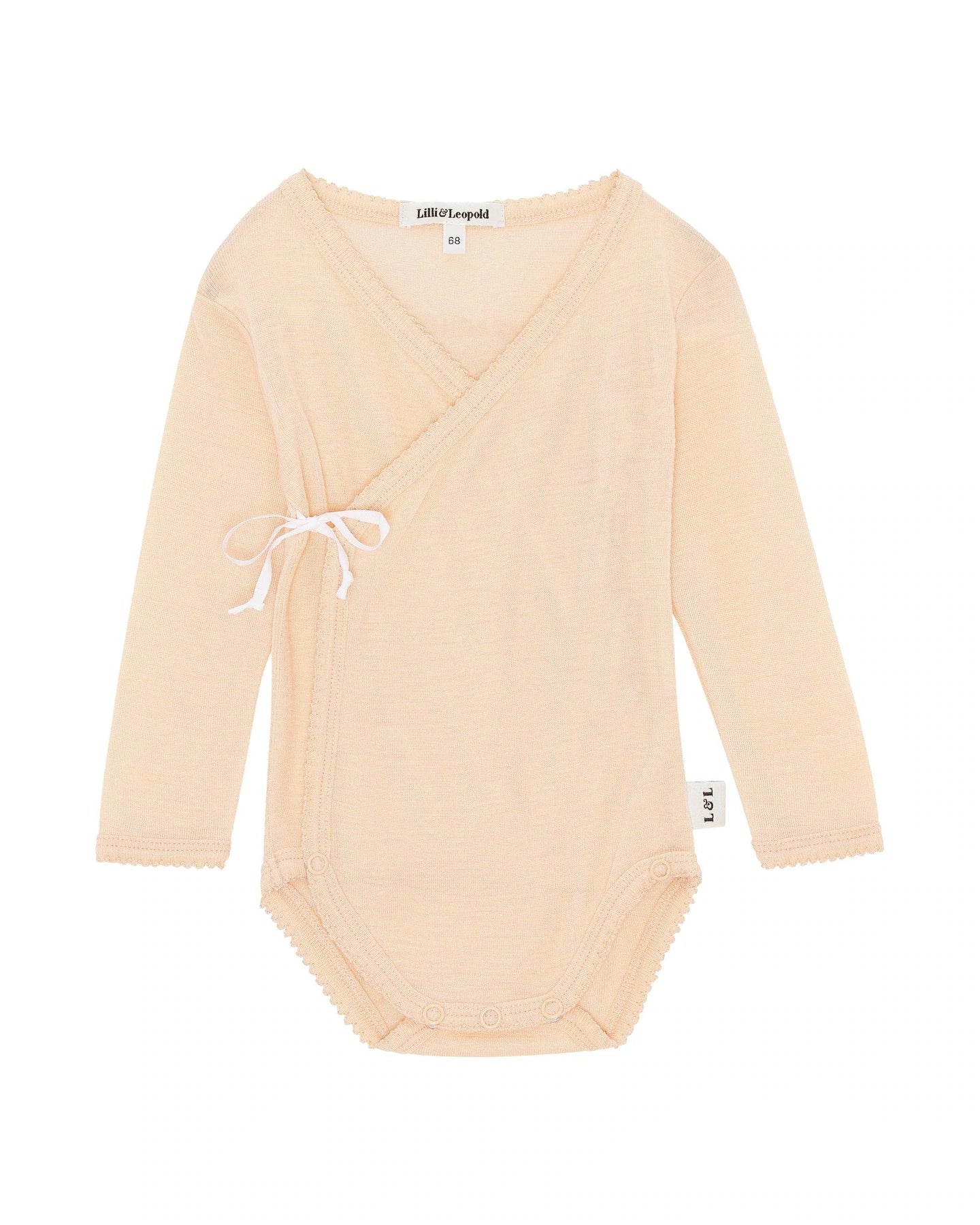 Samfella - 100% Merino ull - Ljósbrún