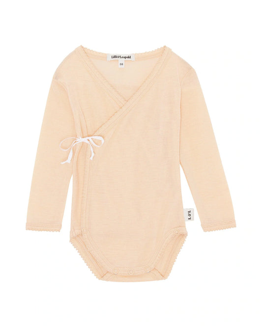 Samfella - 100% Merino ull - Ljósbrún