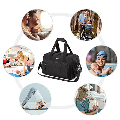Babyono ACTIVE skiptitaska – fjölnota taska fyrir foreldra á ferðinni