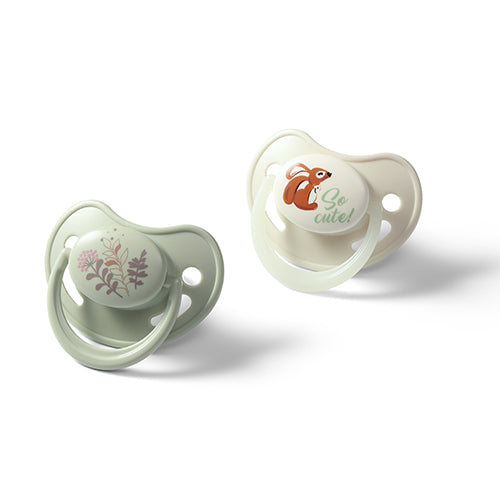 Gómlaga snuð - 2stk. 6-18mánaða