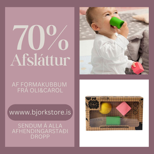Geometric floating blocks - Formakubbar