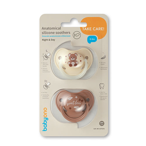Snuð – Babyono 2 stk. (gómlaga)