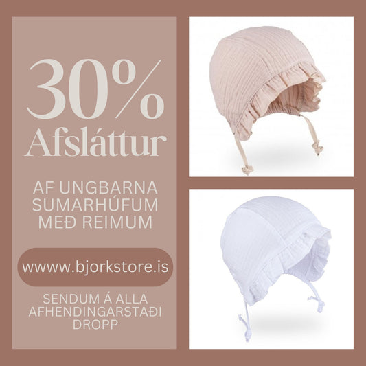 Létt sumarhúfa - Lífræn bómull