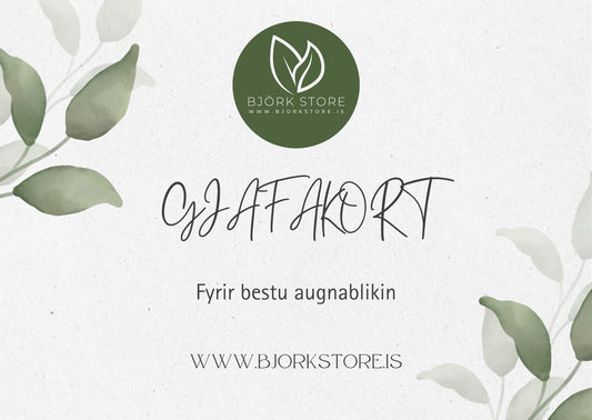 Gjafakort Björk Store