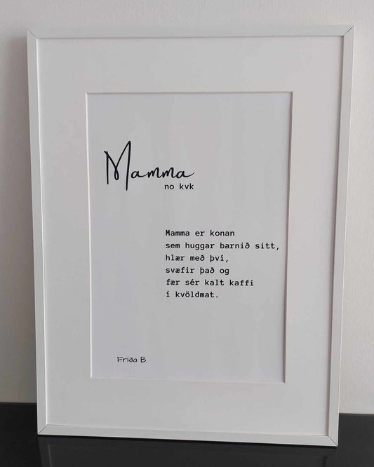 Plakat mamma