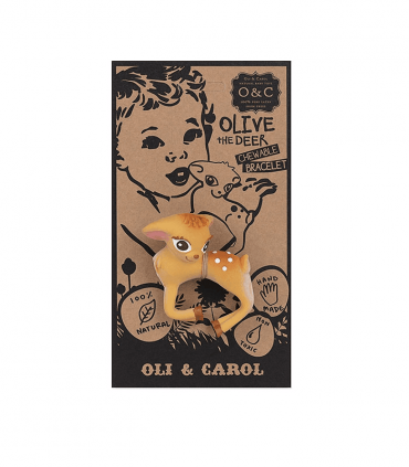 Olive the deer - nagarmband