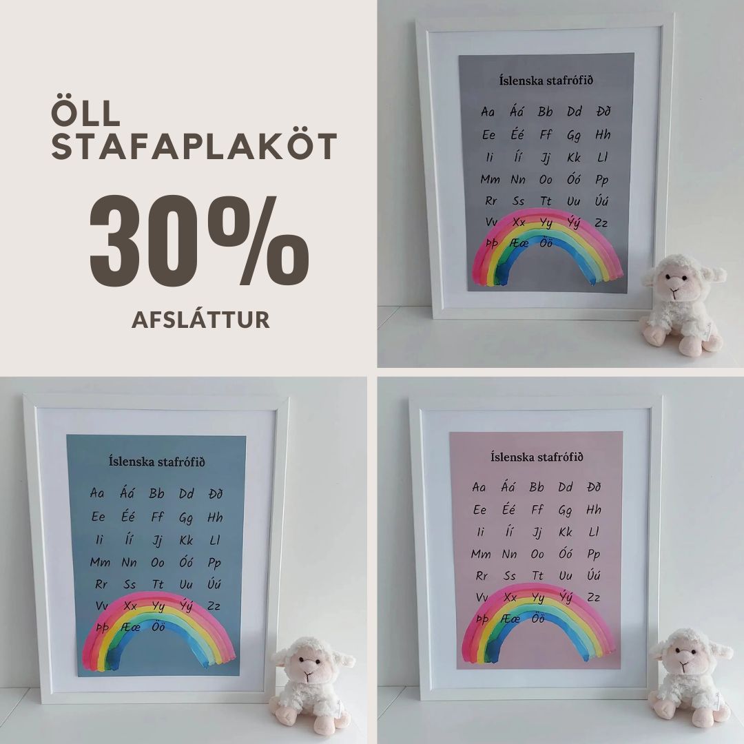 Útsala Stafaplaköt