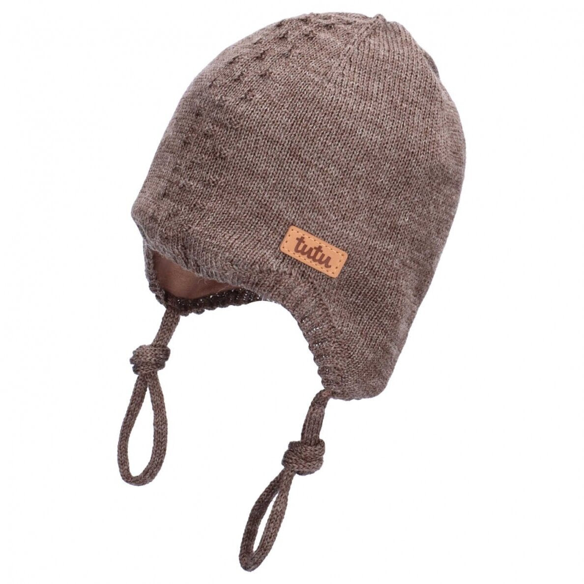 Ungbarnahúfa - Merino ull