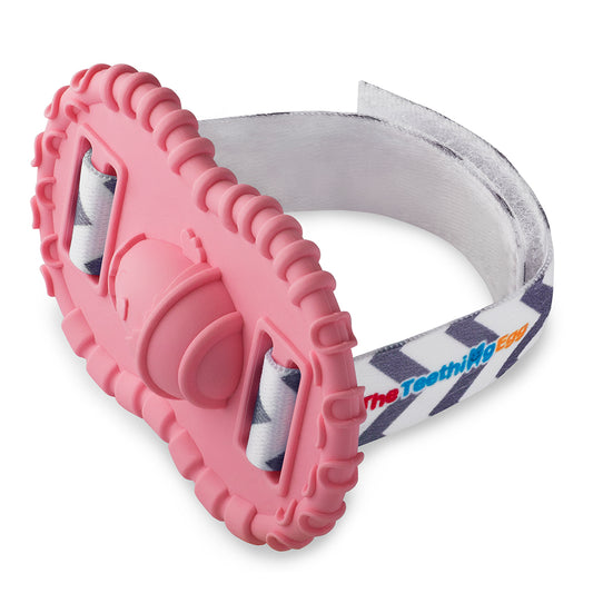 The Wristie Teether armband - Bleikt