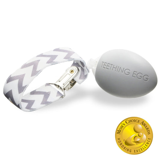 The teething egg - Grátt